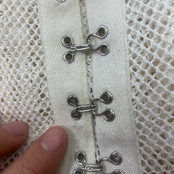 FOR LOVE & LEMONS Lace Crochet Long Sleeve Top - Picture 9 of 10